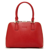Susu Handbags - Melissa Saffiano Leather Dome Satchel-allforher.com