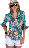 Cino - Emeraldethnic Tropical Shirt-allforher.com