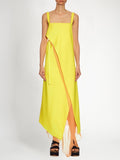 Sies Marjan - Asymmetric-fold double-crepe dress-allforher.com