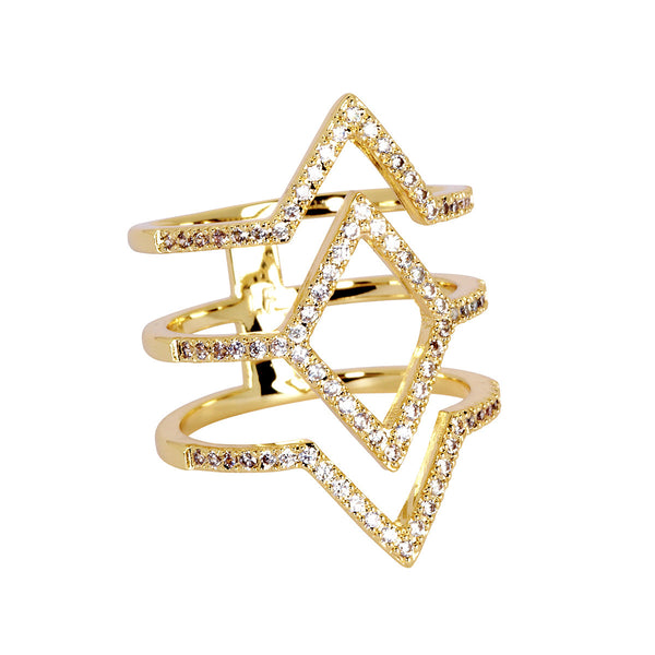 Lisa Freede - Aliza Ring in Yellow Gold-allforher.com