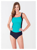 Lori Coulter - Ruched Tankini Top-allforher.com