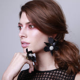 Lele Sadoughi - Crystal Lilly Earrings-allforher.com