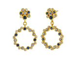 Gurhan - Circle Drop Earrings-allforher.com