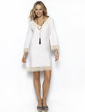Glamourpuss - Lyford Linen Dress-allforher.com