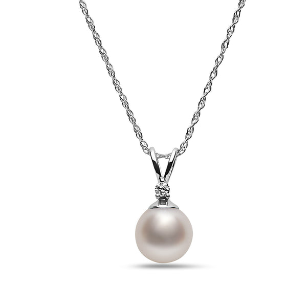Tara Pearls - Diamond Pendant-allforher.com