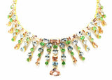 Tresor - Gold Diamond Necklace-allforher.com