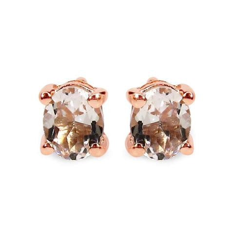 Olivia Leone - Rose Gold Earrings-allforher.com