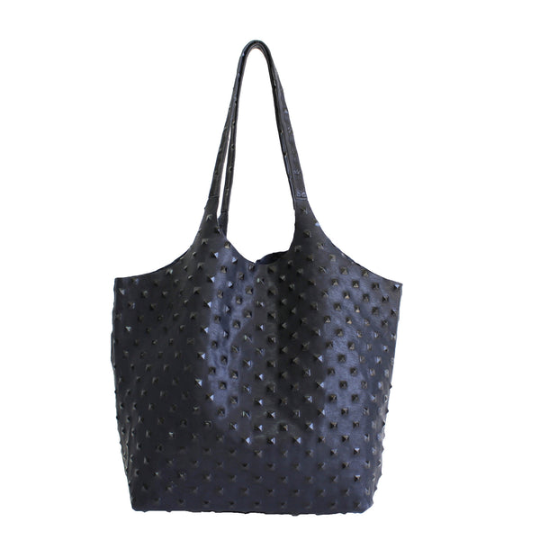 Streets Ahead - Pyramid Leather Tote-allforher.com
