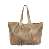 Streets Ahead - Large Leather Tote-allforher.com