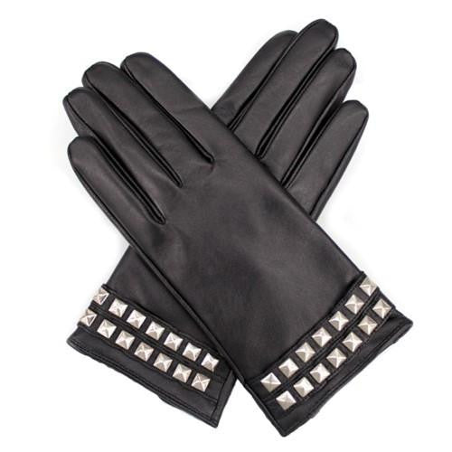 LA FIORENTINA GLOVES - Leather Glove with Studs-allforher.com