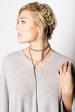 Tess + Tricia - Wrap Bolo Necklace-allforher.com