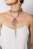 Tess + Tricia - Wrap Bolo Necklace-allforher.com